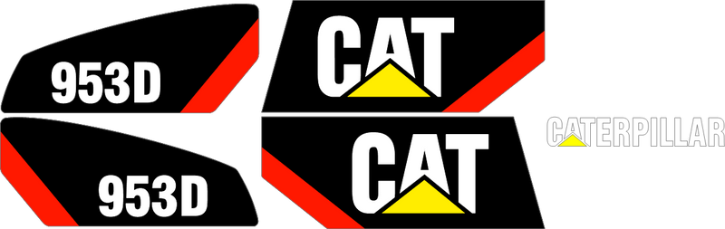 Caterpillar 953D Decal Set