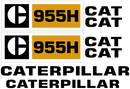 Caterpillar 955H Decal Set