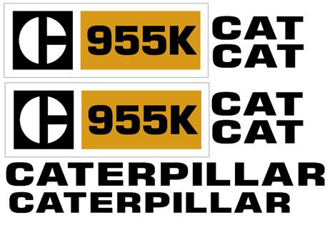 Caterpillar 955K Decal Set