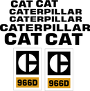 Caterpillar 966D Decal Set