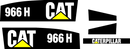 Caterpillar 966H Decal Set