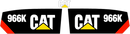 Caterpillar 966K Decal Set