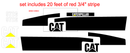 Caterpillar 972G II Decal Set