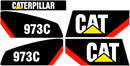 Caterpillar 973C Decal Set