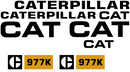 Caterpillar 977K Decal Set