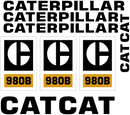 Caterpillar 980B Decal Set