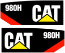 Caterpillar 980H Decal Set