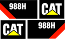 Caterpillar 988H Decal Set
