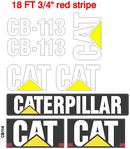 Caterpillar CB-113 Decal Set