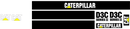 Caterpillar D3C II Decal Set