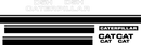 Caterpillar D5H Decal Set