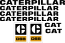 Caterpillar D6B Decal Set