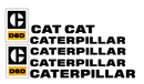 Caterpillar D6D Decal Set