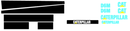 Caterpillar D6M Decal Set