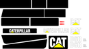 Caterpillar D6R XL III Decal Set