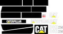 Caterpillar D6R XW III Decal Set