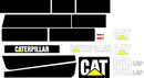 Caterpillar D6R LGP III Decal Set