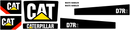 Caterpillar D7R II Decal Set