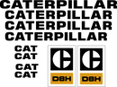 Caterpillar D8H Decal Set