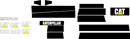 Caterpillar D8R Decal Set