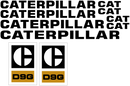Caterpillar D9G Decal Set
