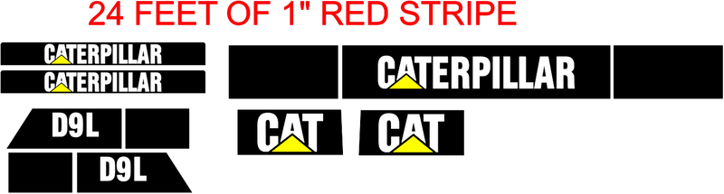 Caterpillar D9L Decal Set