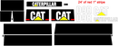 Caterpillar D9R Decal Set