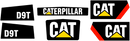 Caterpillar D9T Decal Set