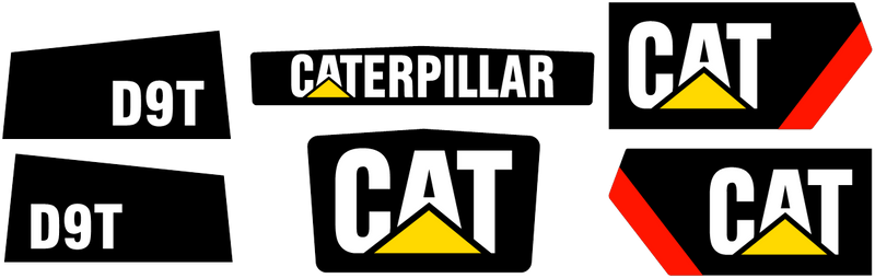 Caterpillar D9T Decal Set