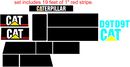 Caterpillar D9T Decal Set