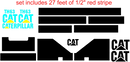 Caterpillar TH62 Decal Set