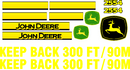 Deere 2554 Decal Set