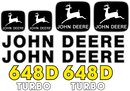 Deere 648D Decal Set