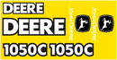 Deere 1050C Decal Set