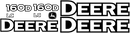 Deere 160D LC Decal Set
