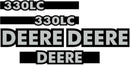 Deere 330 LC Decal Set