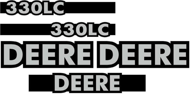 Deere 330 LC Decal Set