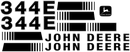 Deere 344E Decal Set