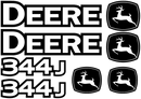 Deere 344J Decal Set