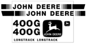 Deere 400G Decal Set