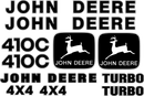Deere 410C Decal Set