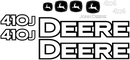 Deere 410J Decal Set