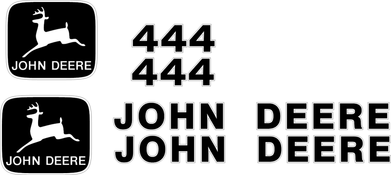 Deere 444A Decal Set