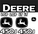 Deere 450J LGP Decal Set