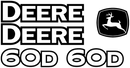 Deere 60D  Decal Set