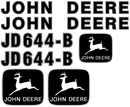 Deere 644B Decal Set