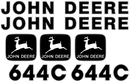 Deere 644C Decal Set