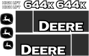 Deere 644K Decal Set