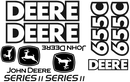 Deere 655C II Decal Set