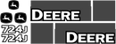 Deere 724J Decal Set